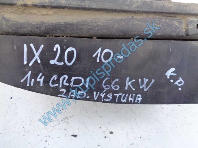 zadná výstuha nárazníka na hyundai ix20, 